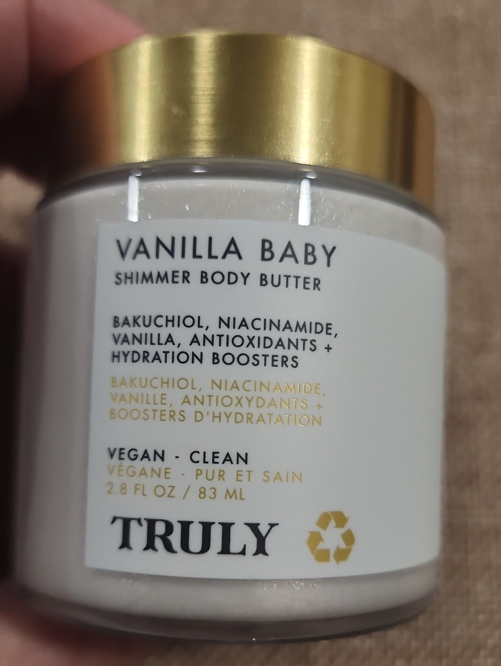 TRULY Vanilla Baby Shimmer Body Butter